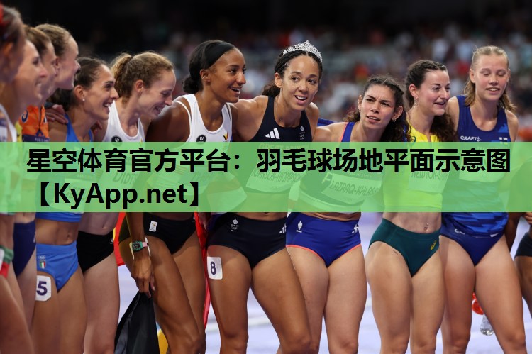 羽毛球场地平面示意图