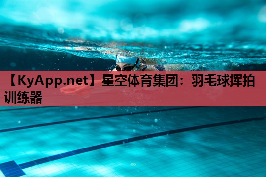 羽毛球挥拍训练器
